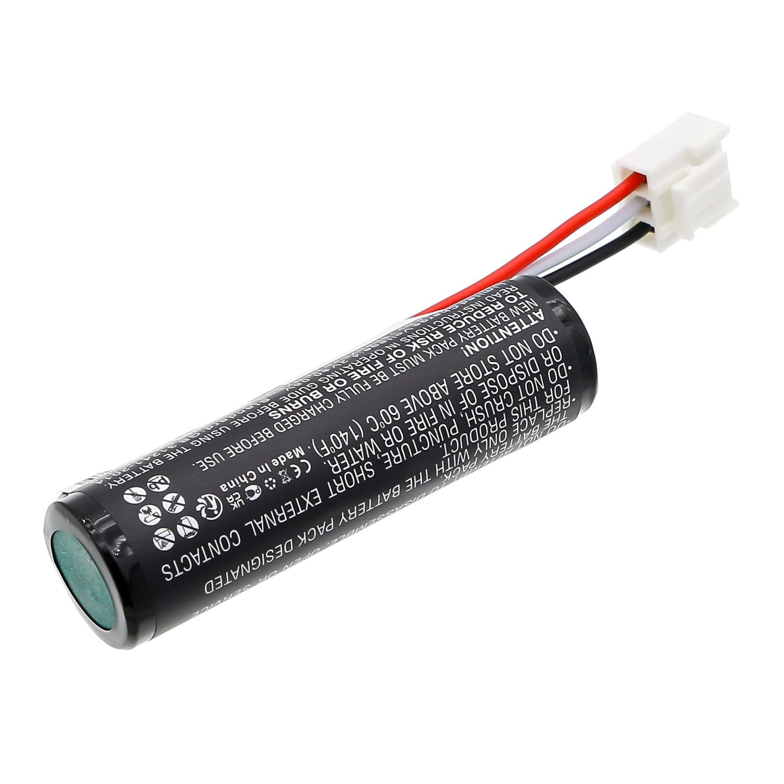 TECHTEK Batteria 3400mAh compatibile con [Ingenico] Iwe280, IWL220, iWL220 GPRS, iWL250, iWL250 Bluetooth, GPRS, iWL251, iWL251 NFC, iWL252, iWL255, iWL280, IWL280 Bluetooth, IWL280 Touch, FBA