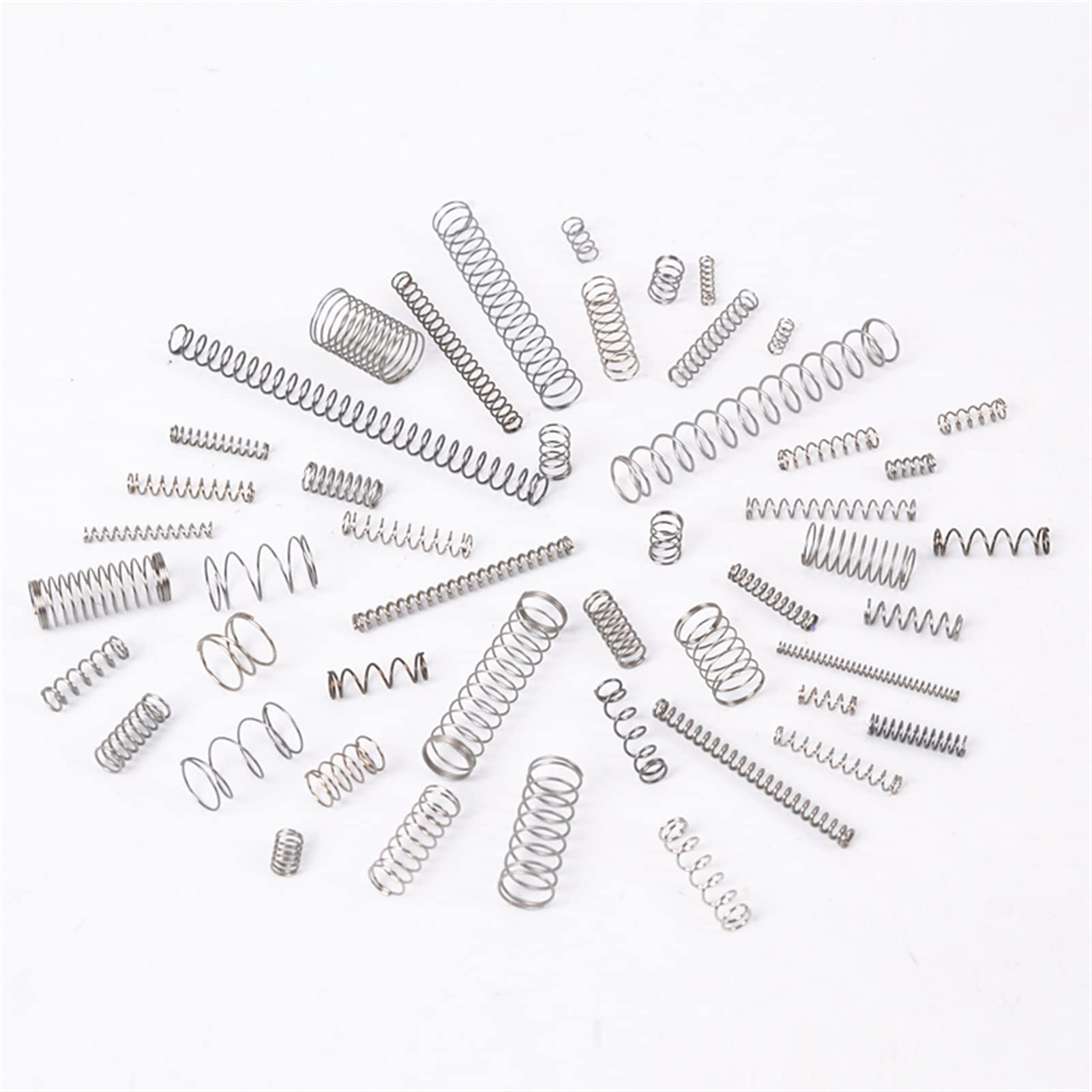 Bclla Zkenyao-Spring Stainless Steel Y Type Compressed Spring Micro Restoration Reset 0.1 0.2 0.3 0.4 0.5 0.6 0.7 0.8mm Wire Diameter, More Durable (Length : 20) 0.1mm(Note Size)