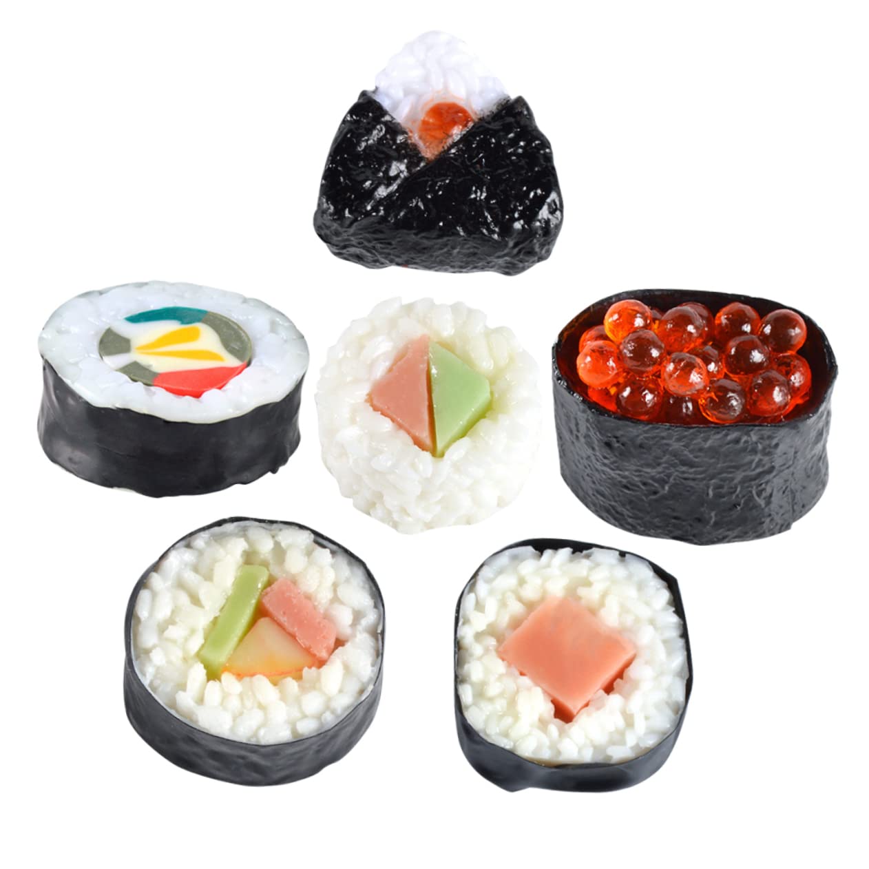 CORHAD Künstliche Austern 6er Set - Realistische Food Deko Aus PVC