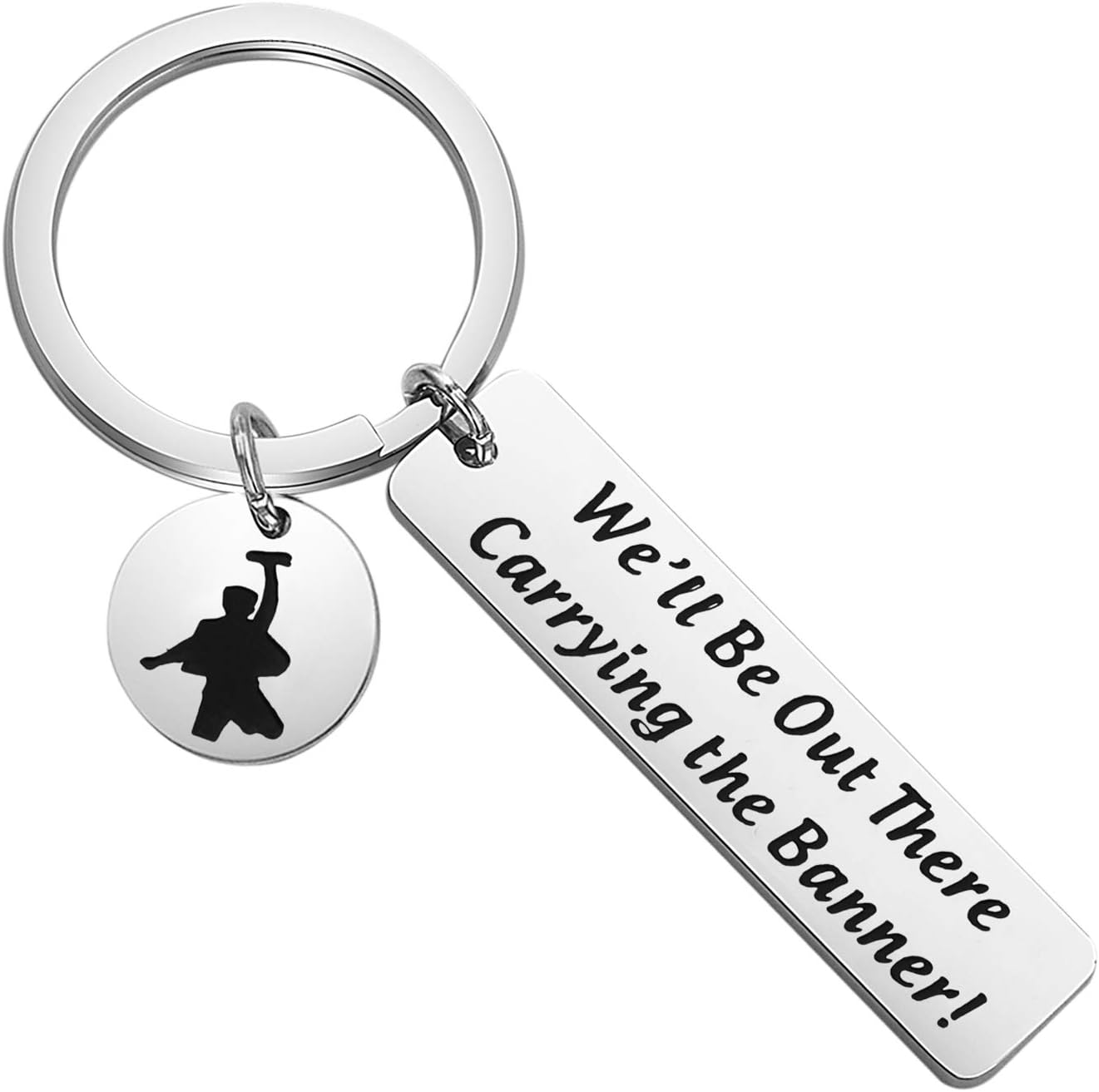 FOTAP Newsies Musical Inspired Gift We'll Be Out There Carrying The Banner Keychian Musical Theatre Gift Newsies Fans Gift
