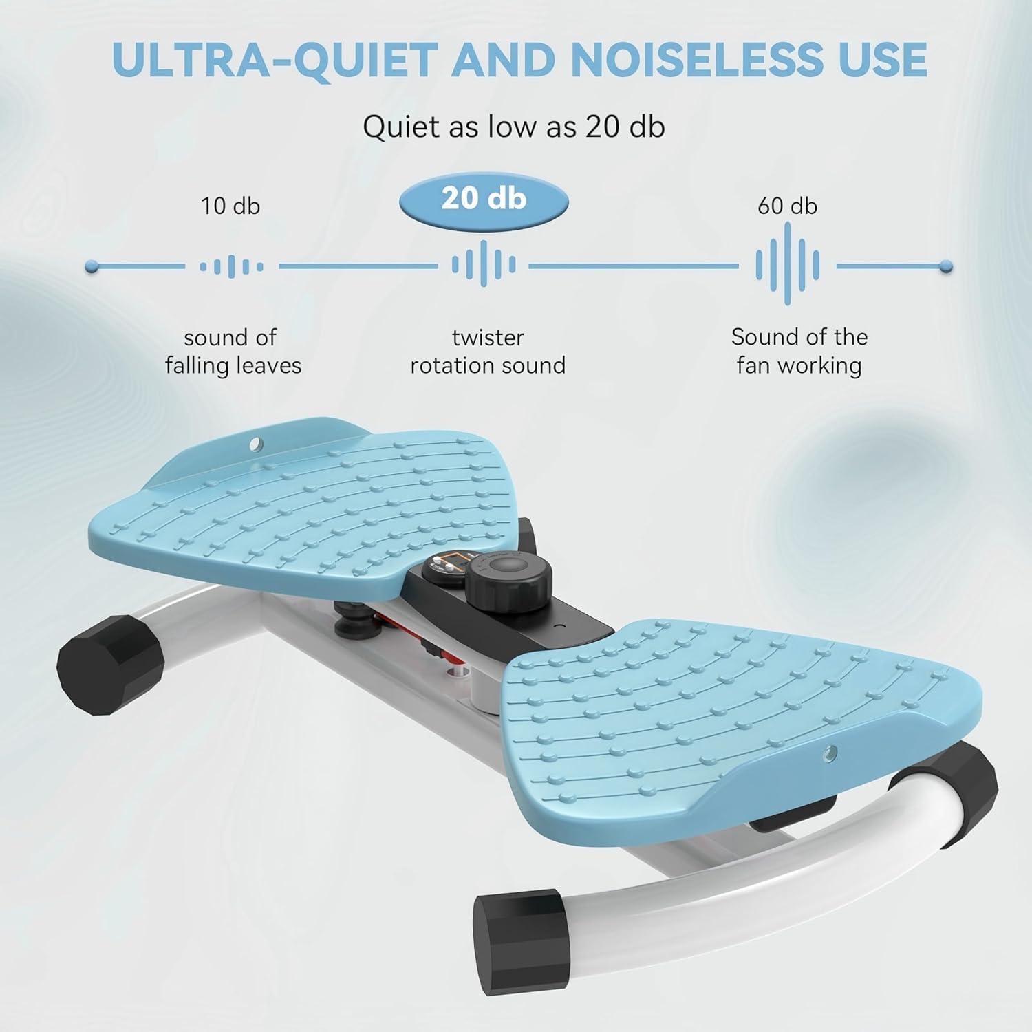 Twister Board con display digitale per addominali, per casa, 100 kg, per fitness