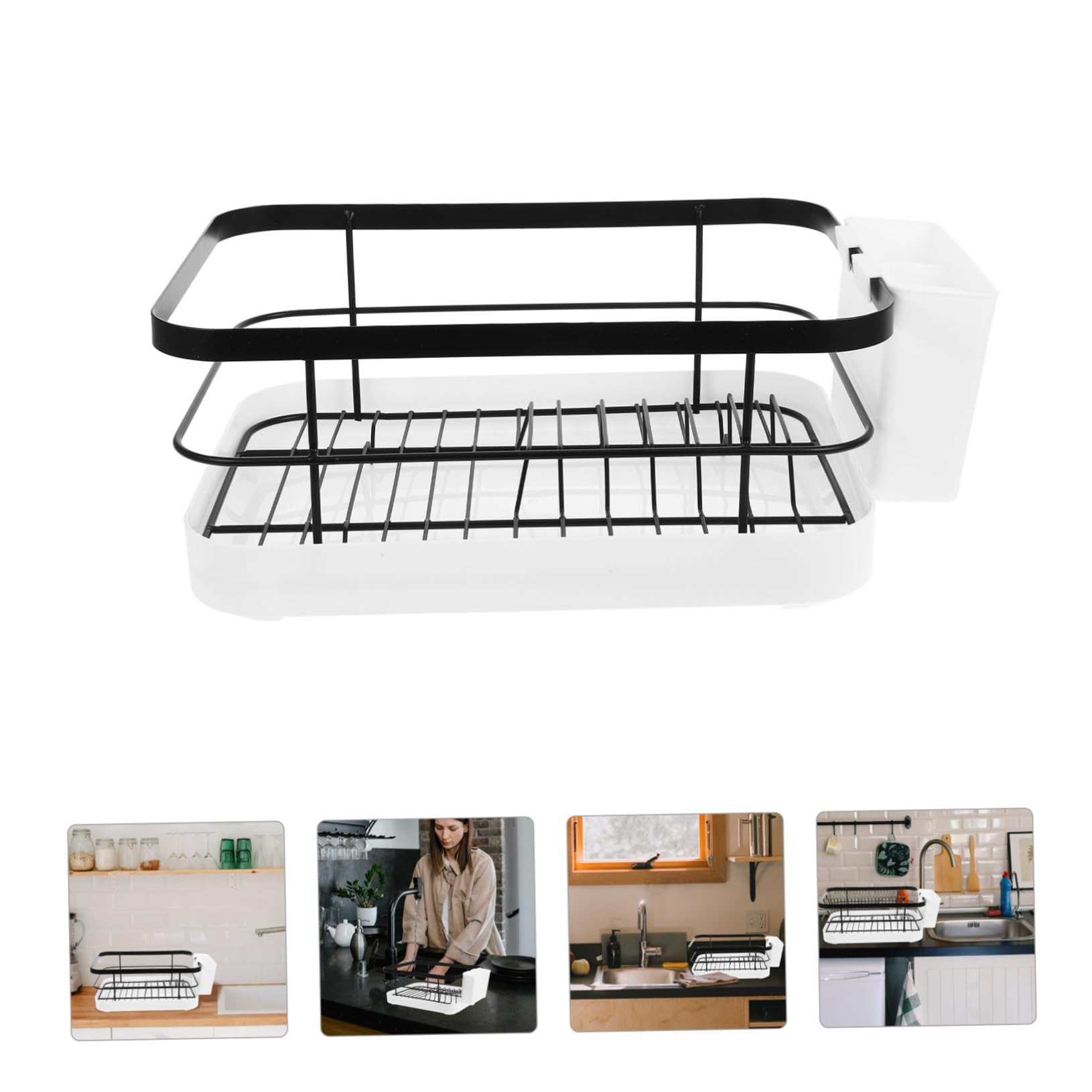 Cabilock Escurridor De Platos Soporte para Secar Vajilla Organizador De Platos y Cuencos para Cocina
