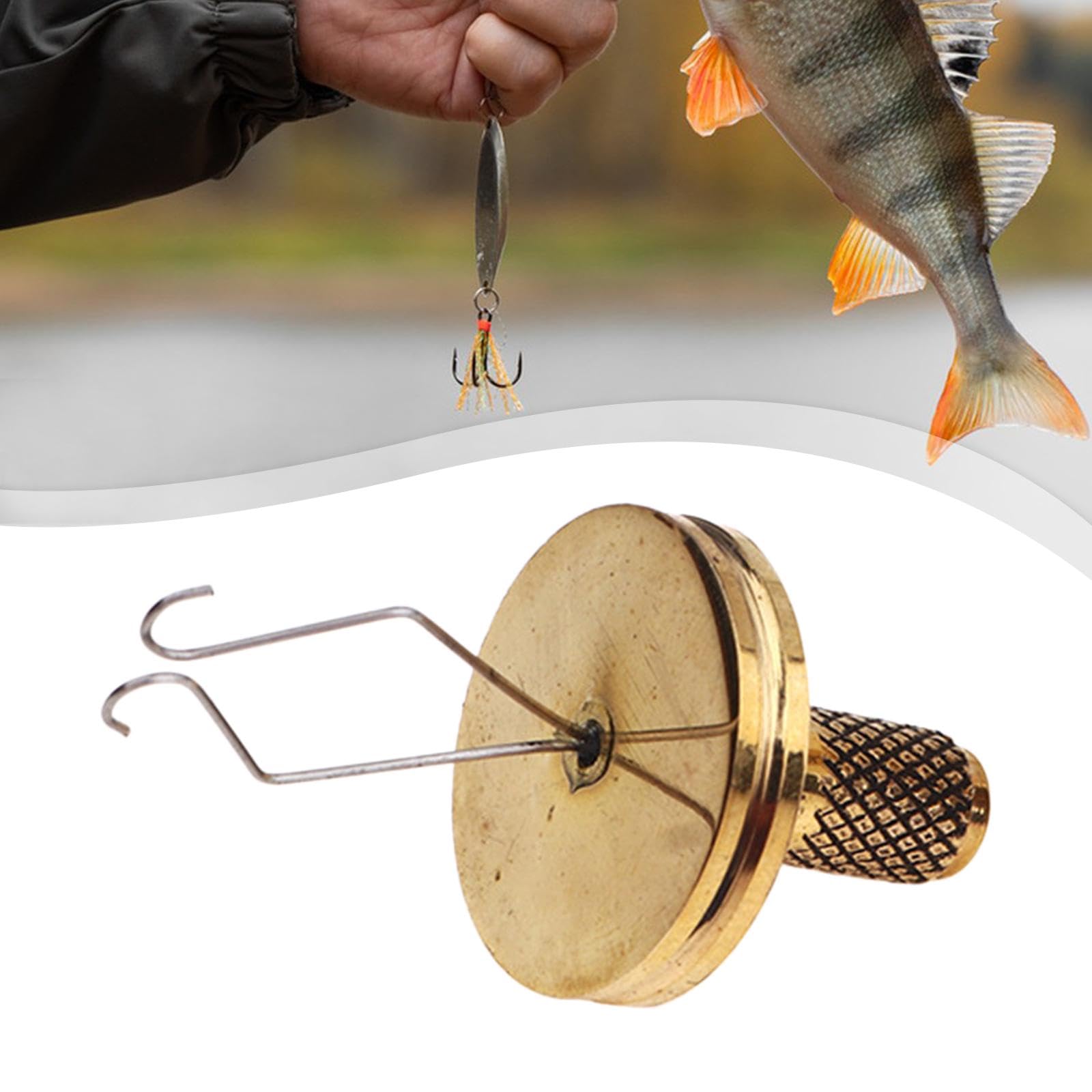 Dubbing - Strumento per La Realizzazione di Esche da Pesca Leggero, Portatile E Facile da Usare