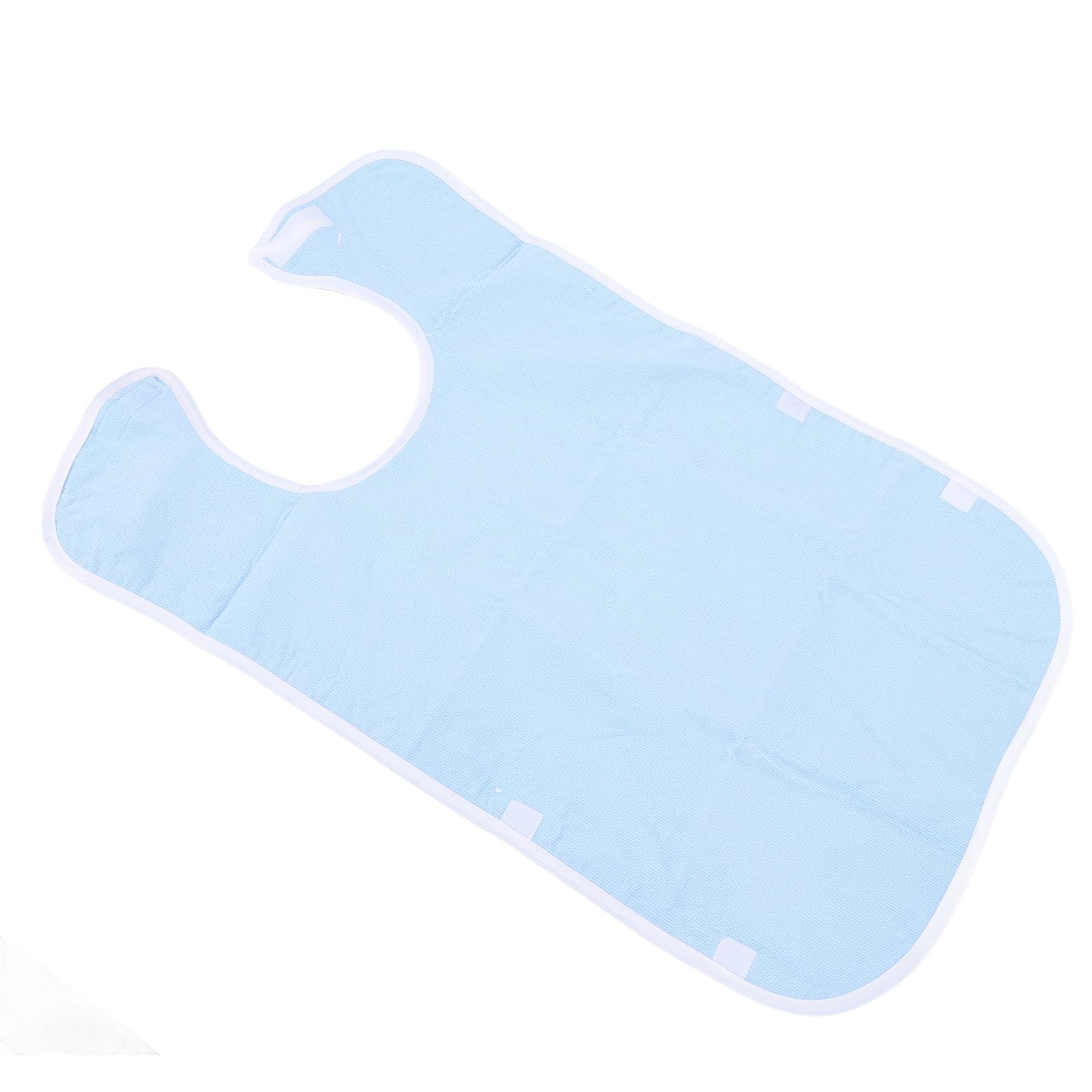 Ymiko Adult Bib Water Soft Adjustable Closure Protector for Elderly Eating