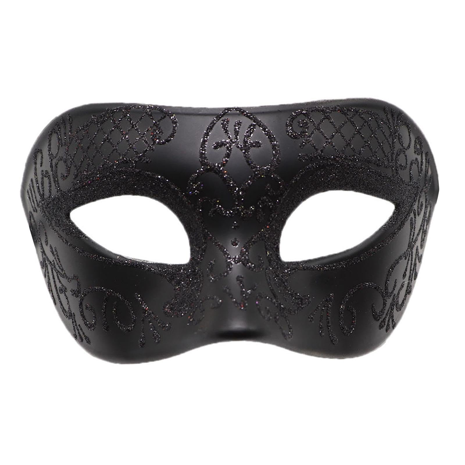 MERISHOPP®Masquerade Mask Night Club Stage Performance Prom Show Roles Play Party Mask Black|Clothing, Shoes & Accessories|Costumes, Reenactment, Theater|Accessories|Masks & Eye Masks-image-20