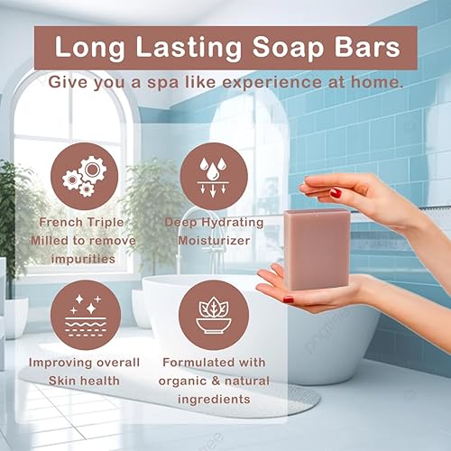 Miniatura 3 de Simple Scents Australia Jabón natural de guisantes dulces y jazmín (12 barras)