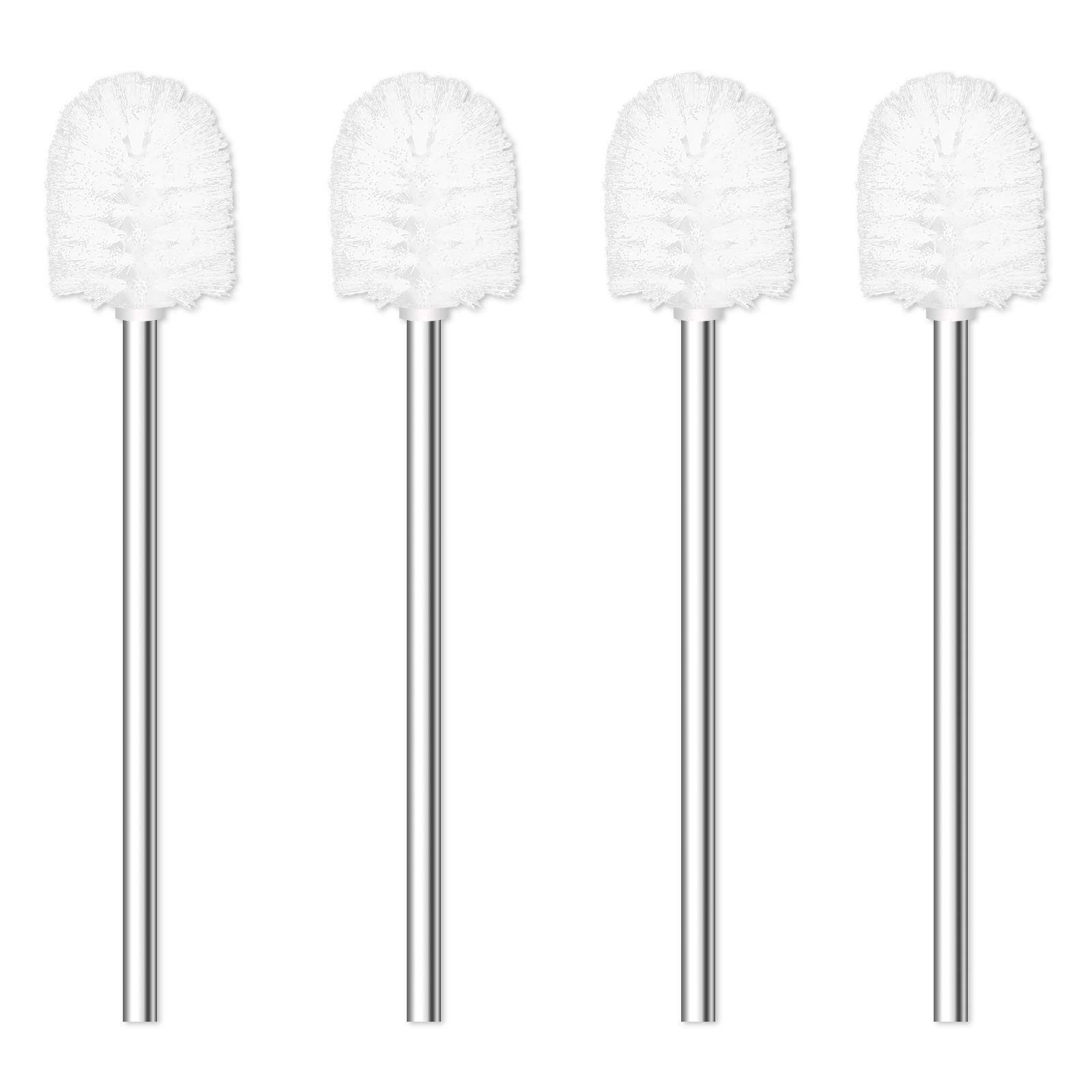 SetSail WC-Bürste 3er Pack – Kompakt Mit Edelstahlgriff & Halter (Braun)