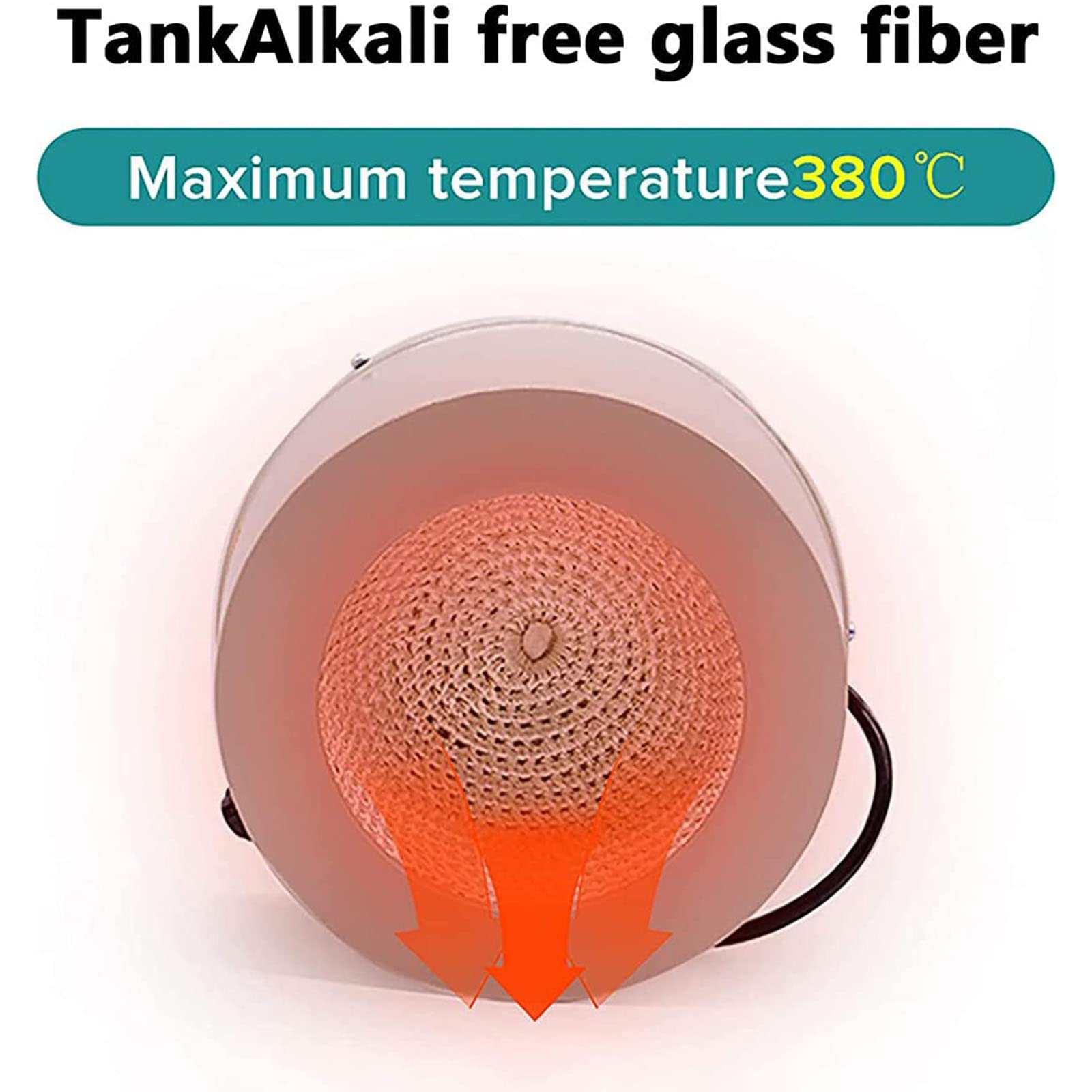Manto Calefactor con agitador magnético de Laboratorio, Mezclador agitador magnético de 100/500/1000/2000 ml para Calentar y agitar, Potencia de Calentamiento de 100-2400 W, Temperatura Ambi