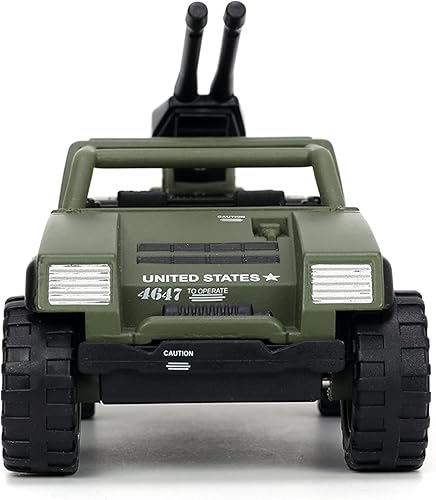 Miniatura 4 de Jada Toys G.I. Joe 1:32 V.A.M.P - Vehículo fundido a presión con figura de Duke, 33083