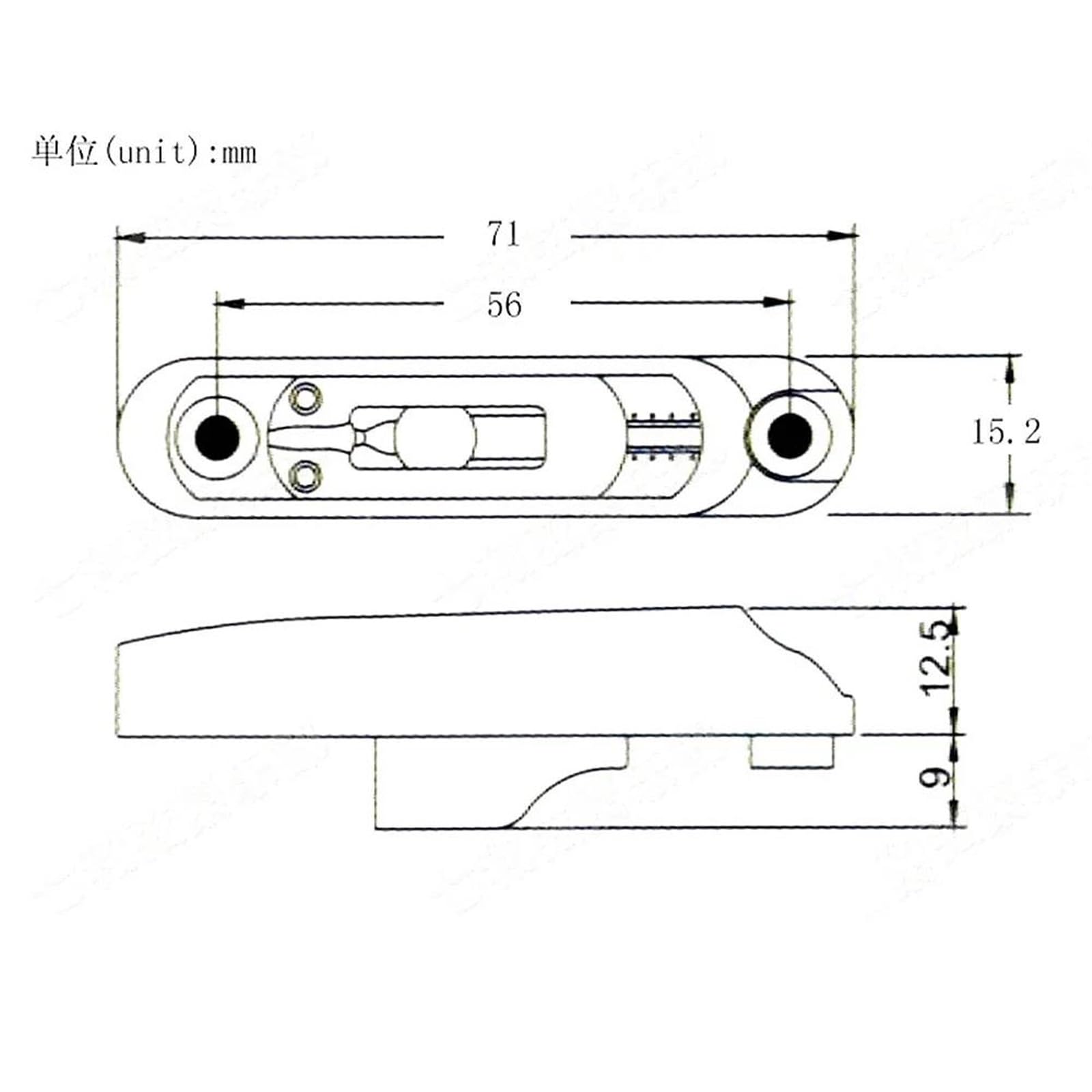 5 strunowa gitara elektryczna basowa mostek siodełkowy pojedynczy niezależny srebrny 5 sztuk Mostek Gitary