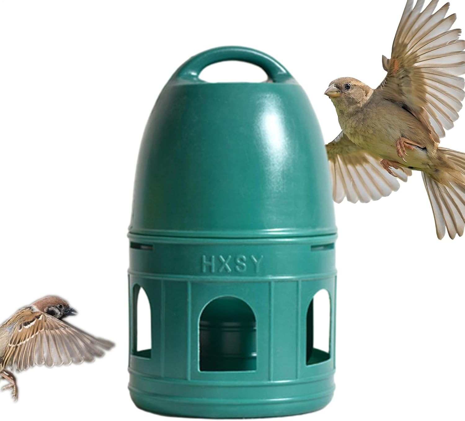 Pigeon Water Feeder,Pigeon Waterer Automatic Water Dispenser Container - Pet Supplies Large Capacity with Top Handle for Quail Chicken Parrot