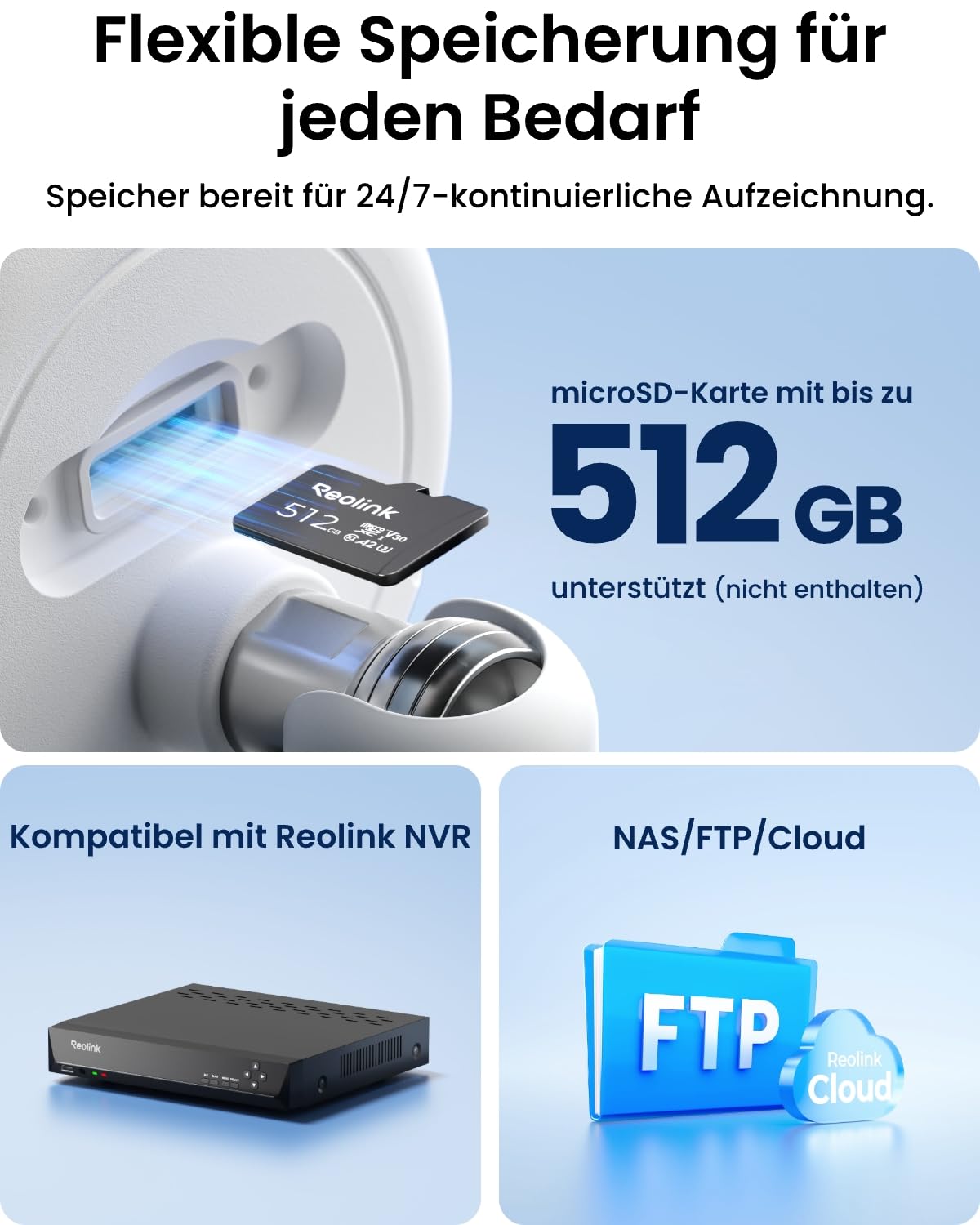 Reolink 4K+ Ultra HD 12MP PoE Überwachungskamera Aussen mit Strahler, Menschen-/Fahrzeugerkennung, Farbnachtsicht, Zwei-Wege-Audio, Bewegungswarnungen, RLC-1212A