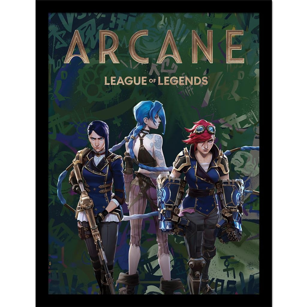 Pyramid International Arcane (Group) Collector Print, Premium Collector Print 40x30cm, Officially Licensed, Ideal for Bedroom, Gaming Room or Office Décor