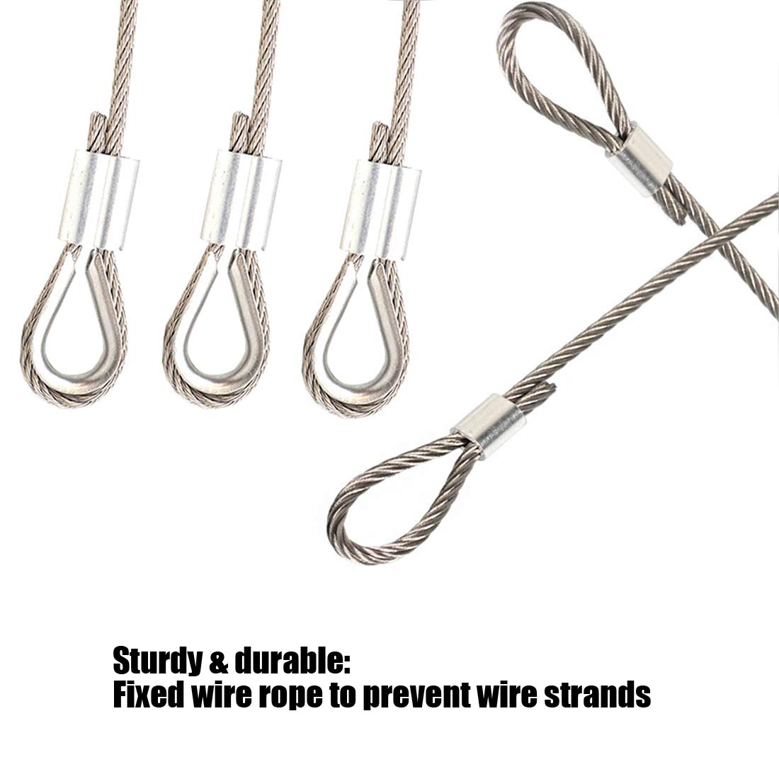 M1.2 To M6 Sleeve Assortment Stainless Steel Crimping Loop Sleeve Wire ...