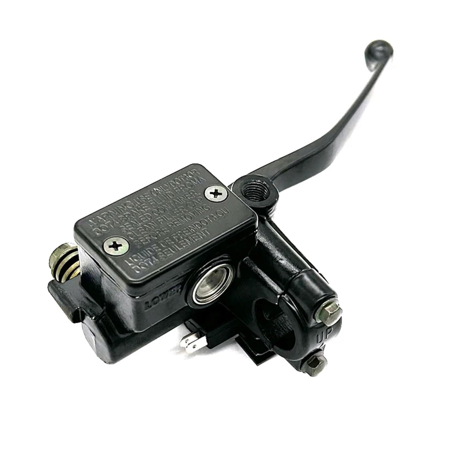 Generico 1 pz 22 mm leva freno frizione anteriore destra per pompa idraulica cilindro principale per Honda