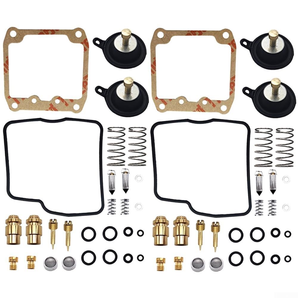 Besttoolifes 2-Pack Carburetor Repair Kit Carb Rebuild Set Replacement For Intruder 800 VS800GL 92-04, For Intruder 1400 VS1400GLP 93-04,800 VZ800 97 04