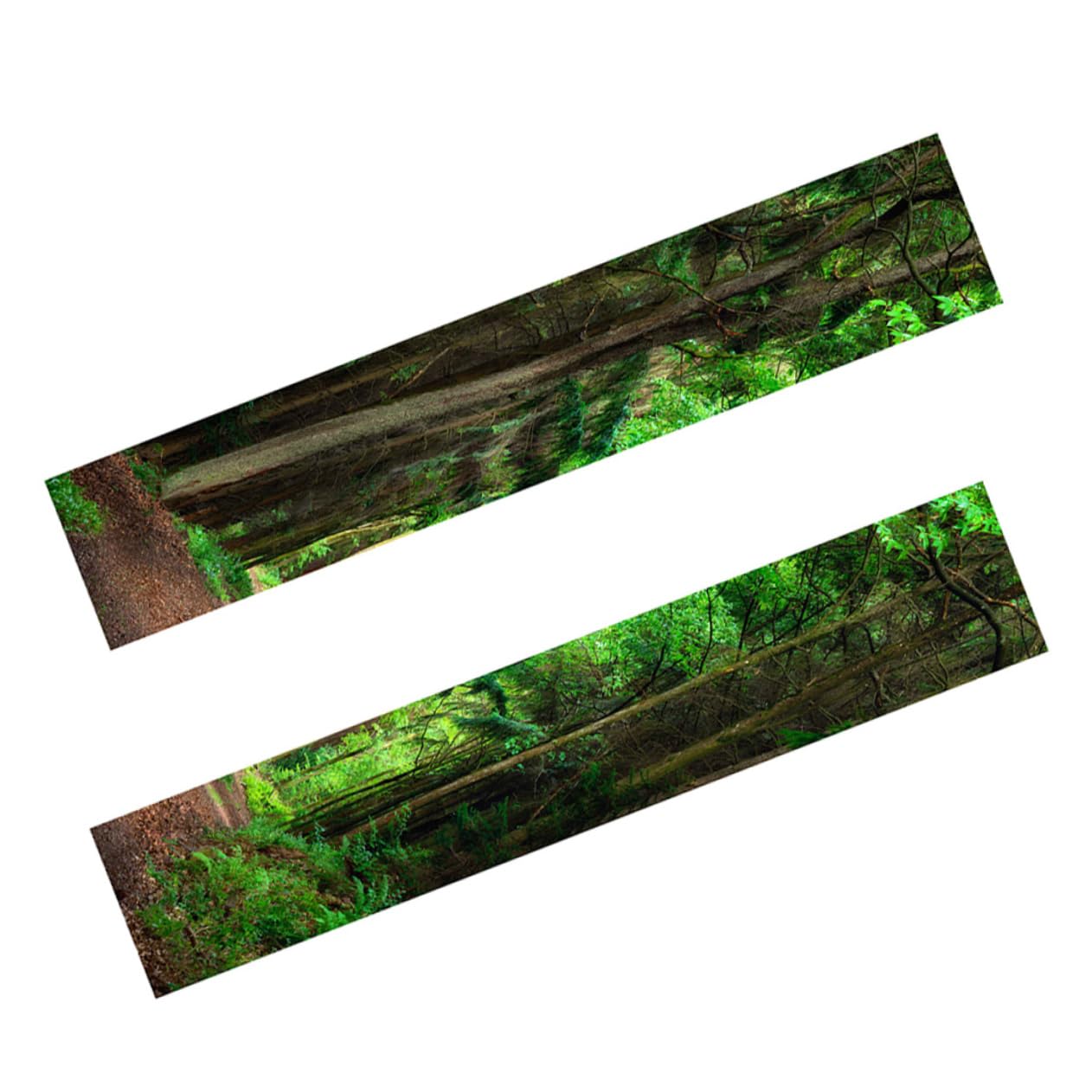 Autocollants de porte paysage pour masquer les imperfections de chambre