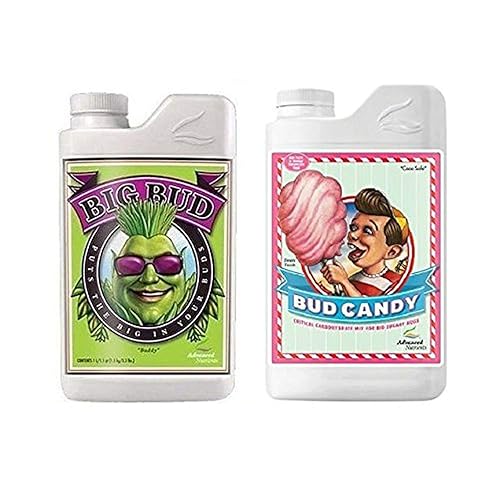 Advanced Nutrients Big Bud and Bud Candy Bundle Set Fertilizantes Hidropónicos (1 Litro)