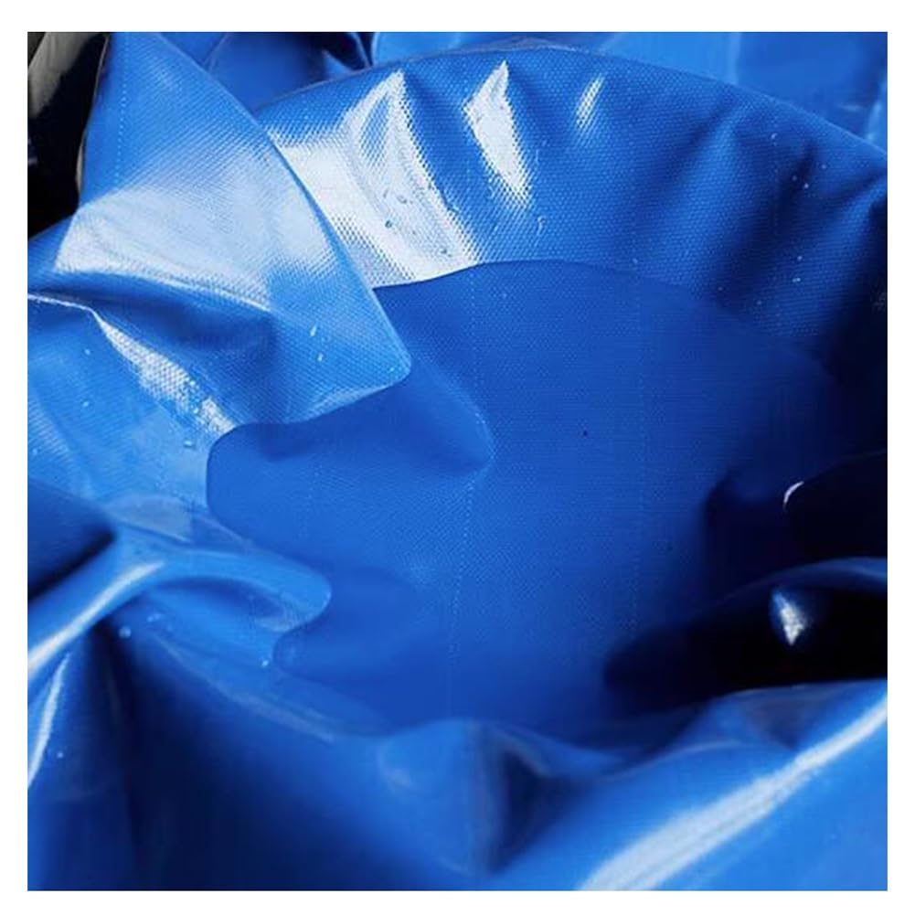 Lona impermeable gruesa de alta resistencia para piscinas azul