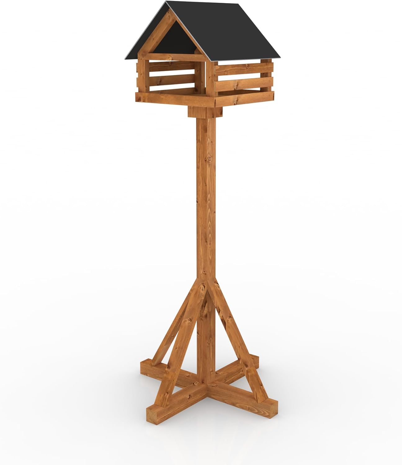 The Hutch Company Calvine Slate Modern Bird Table Amazon.co.uk Garden