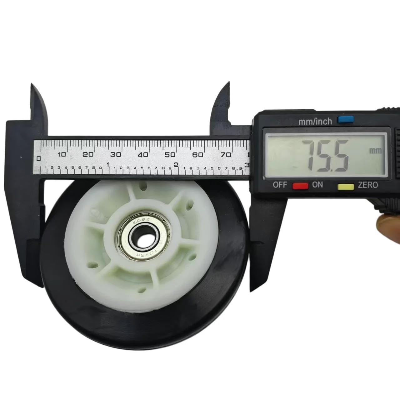 2 Set 00613598 Kit Ruota Rullo Di Supporto Tamburo Asciugatrice 00600427