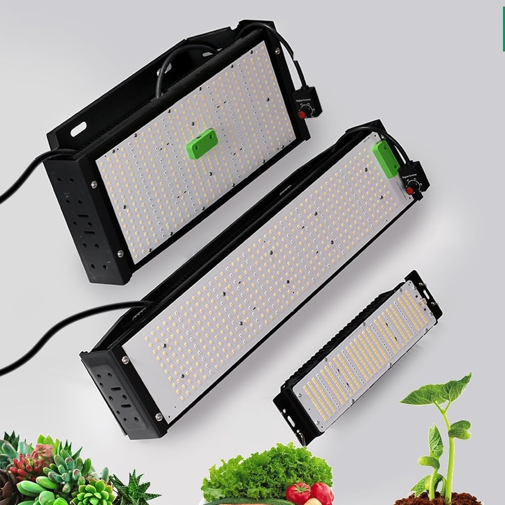 Pełne spektrum światła LED do uprawy roślin Namiot Szklarnia Lampa z adapterem,Ciche chłodzenie(240W-F)