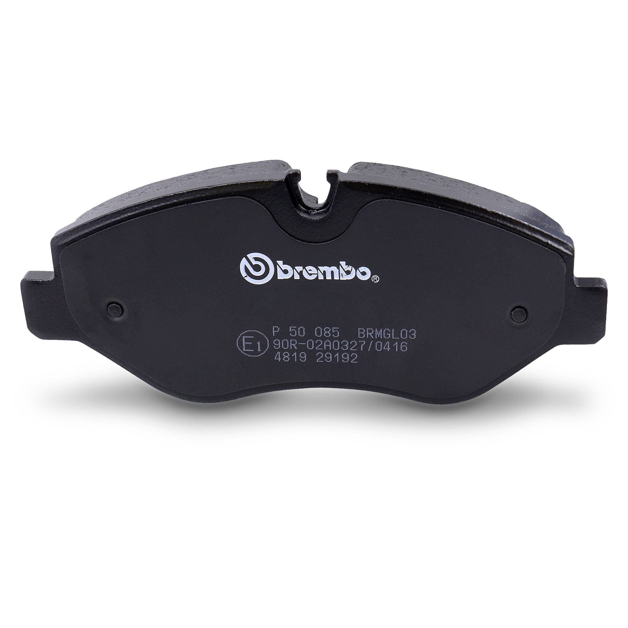 Brembo P50085 Plaquettes de Frein Avant | Compatible avec: MERCEDES-BENZ EQV, MARCO POLO Camper, SPRINTER 3,5-t Bus, SPRINTER 3,5-t Kasten, SPRINTER 3,5-t Kasten