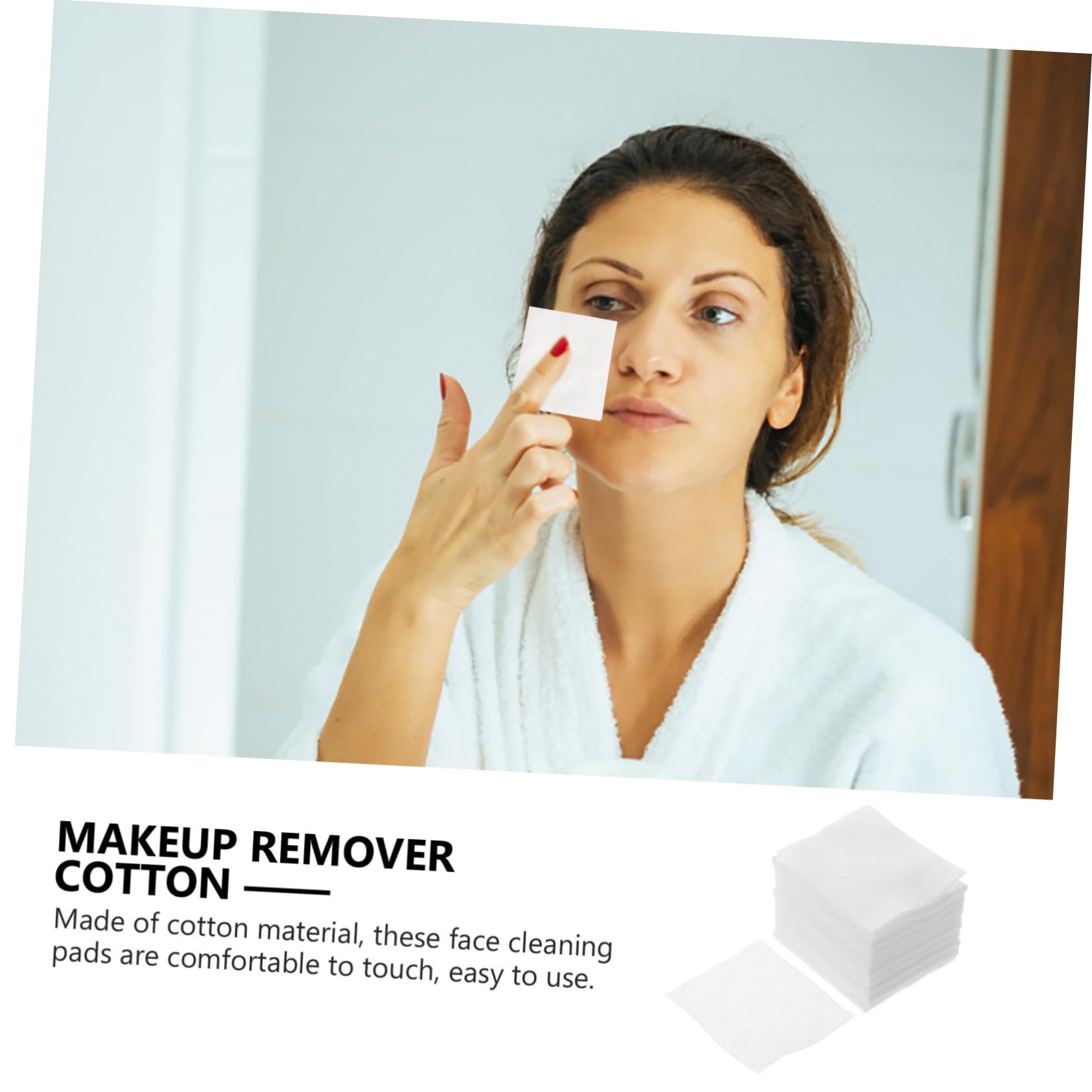 TOVINANNA Non-Woven Fabrics Makeup Removal Sanitary Plastic Box Comfortable Style