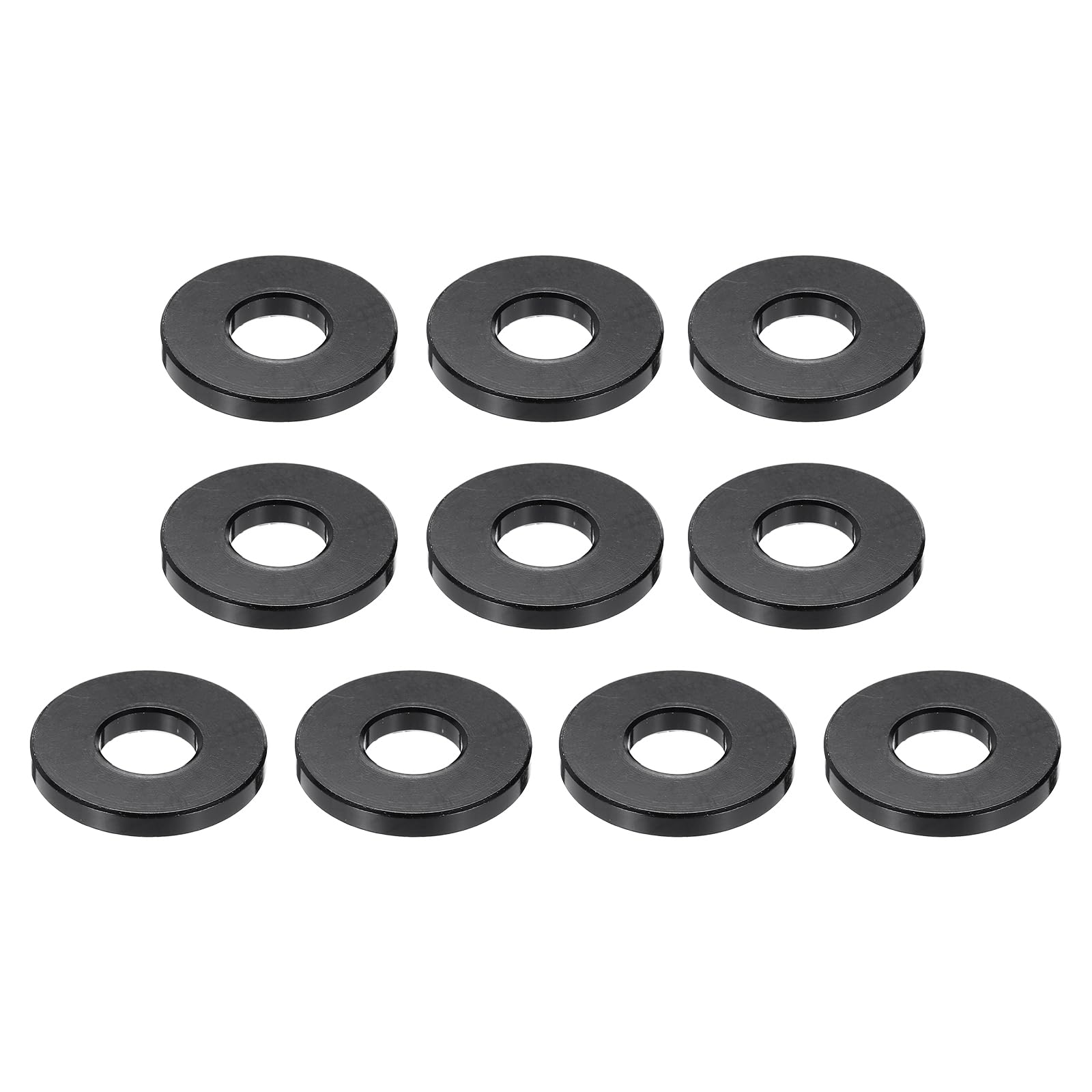 PATIKIL 10pcs M6 Aluminium Spacers, 1/4" ID x 5/8" OD Round Standoff Spacer
