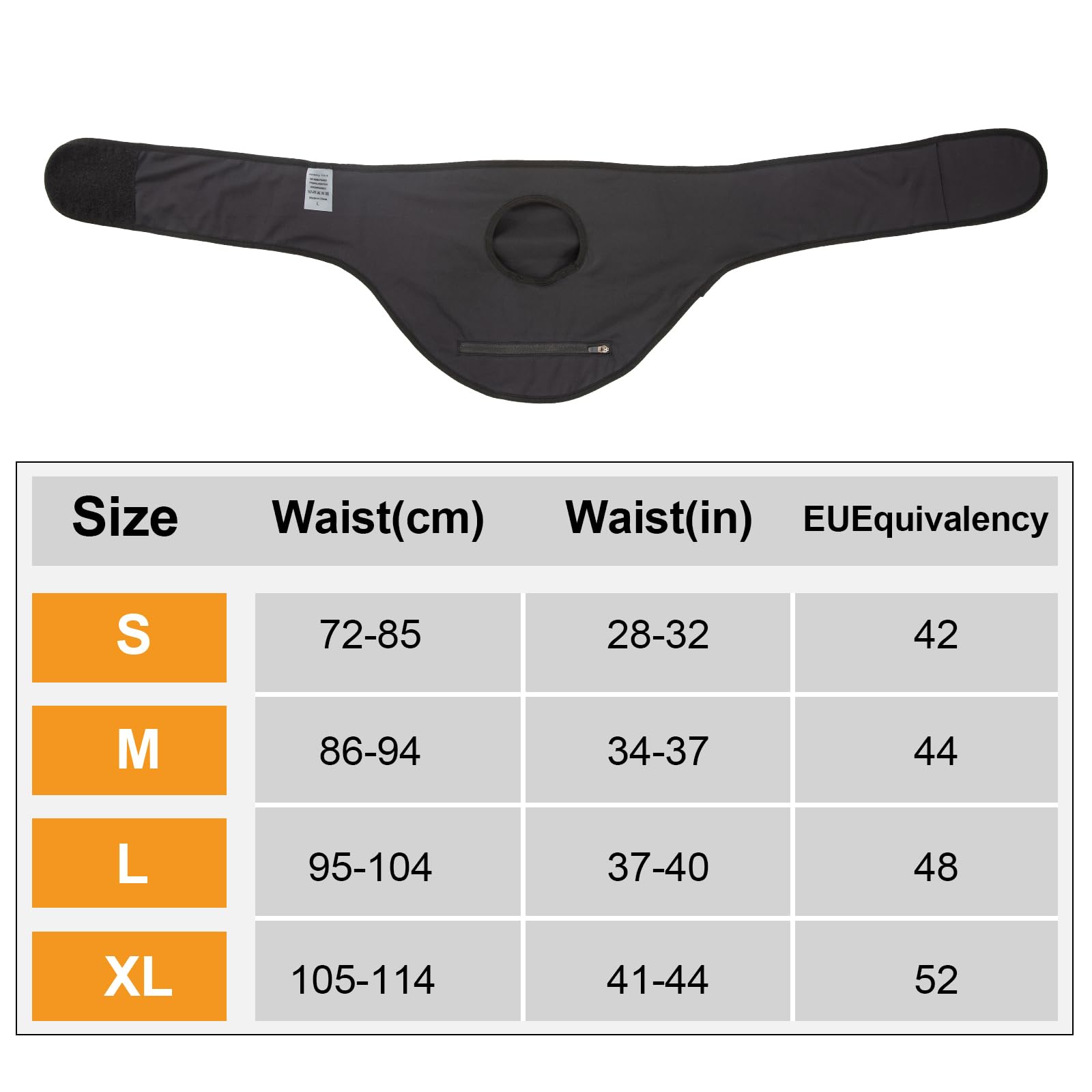 Stoma Gürtel,Stomabeutel,Stomagürtel,Stoma-Schutzhülle,Atmungsaktiver Ostomy Gürtel,Stomabeutel Abdeckung,Ostomy Stützgürtel,Stoma Bandage für Stoma Beutel für Sport & Schwimmen (Large)