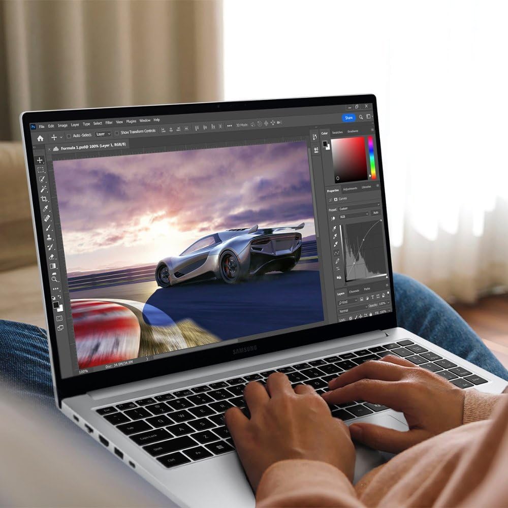 SAMSUNG Galaxy Book4 2024 Business Laptop 15.6" FHD IPS 10-Core Intel 7 150U 16GB LPDDR4 512GB SSD Intel Graphics Wi-Fi 6 Backlit Keyboard Fingerprint Win11 Home w/ONT 32GB USB