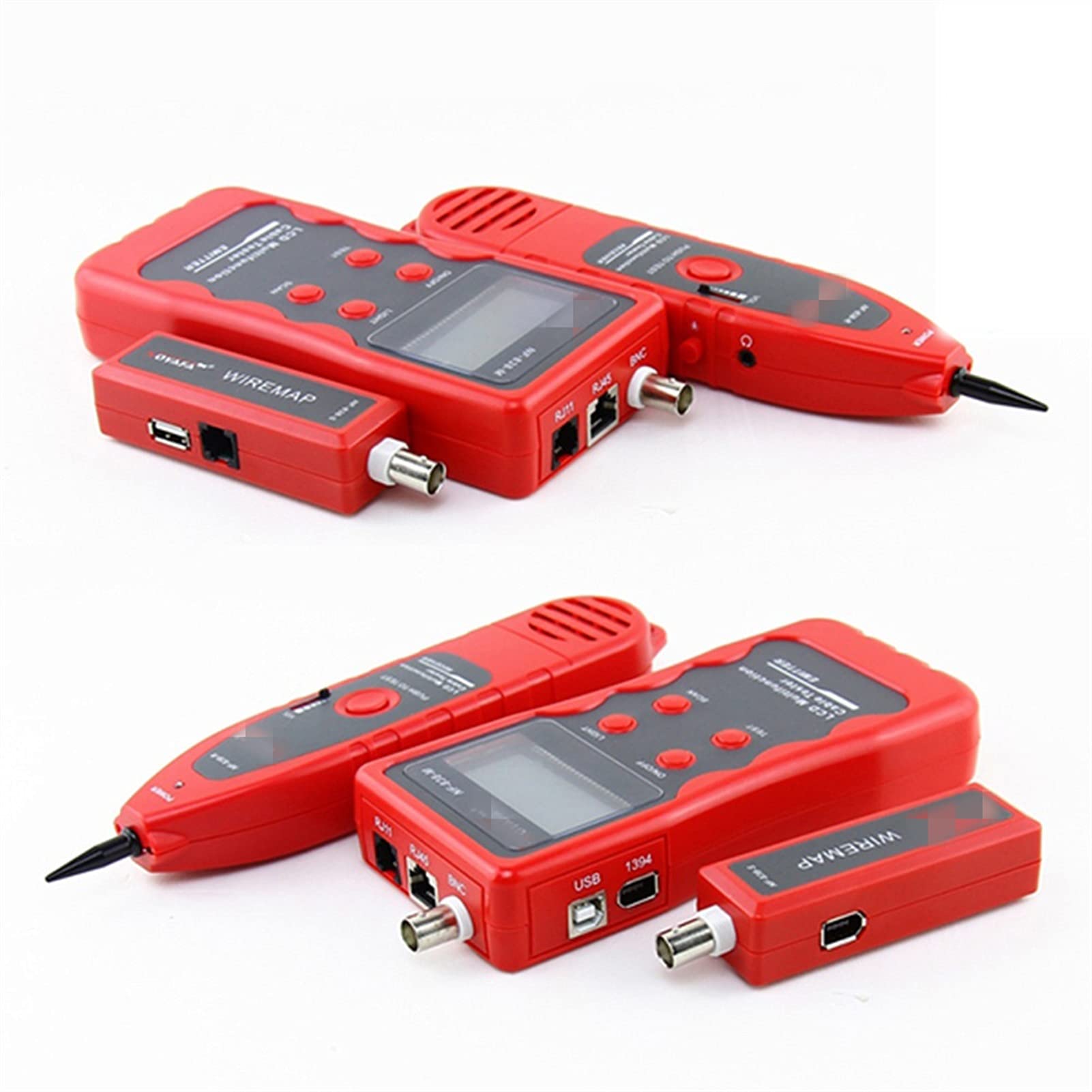 Leitungssucher Draht-Tracker-Tongenerator 5 Arten von Kabel können Spur befindlich sein: RJ45 / RJ11 / BNC/USB / 1394
