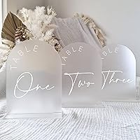 Vista 8 de Mesa de boda arqueada negra números 1-20 con soportes, letrero de arco acrílico negro de 5 x 7 pulgadas con soporte, números de mesa de acrílico