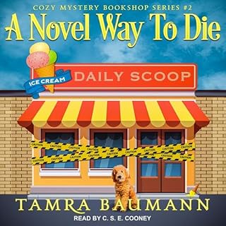 A Novel Way To Die Audiolibro Por Tamra Baumann arte de portada