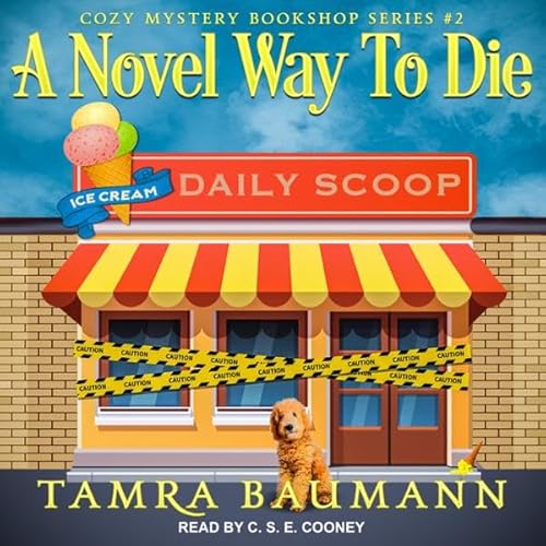 A Novel Way To Die Audiolivro Por Tamra Baumann capa