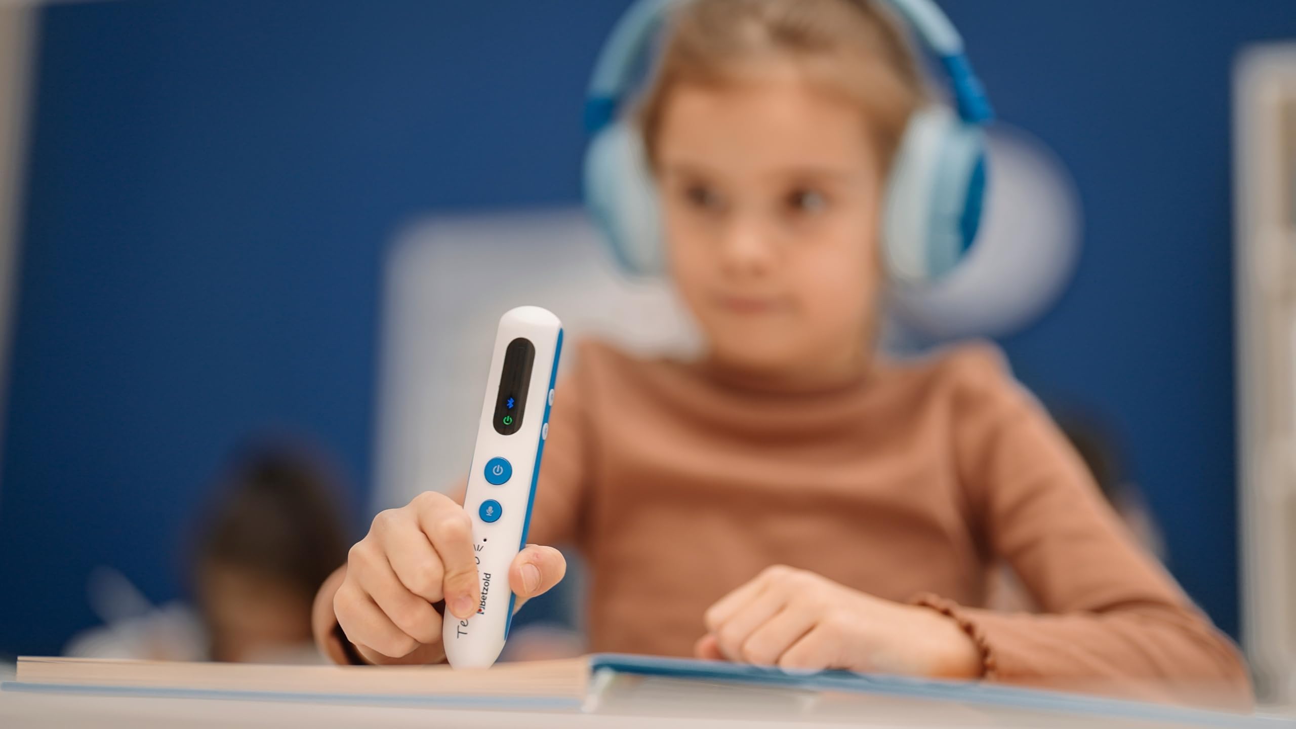 Tellimero EDU Lernstift - Selbstkontrolle mit Anzeige leise Lernfunktion Vorlesestift