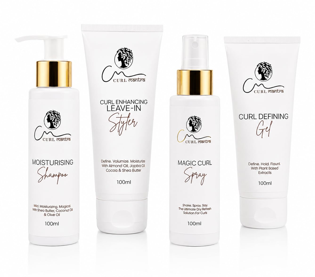 Curlyverse 4-Step Curl Care Kit with Shampoo, Leave-In Styler, Magic Curl Spray & Defining Gel, Sulphate-Free, for Wavy, Curly & Coily Hair-image-11