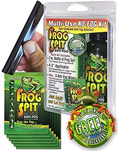 Frog Spit Anti-Fog NO FOG Combo Pack