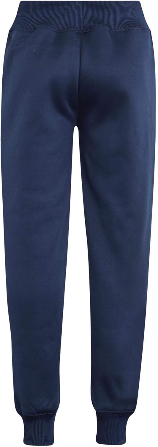 Girls Boys Unisex Tracksuit Designer's Contrast Panelled Fleece - T.SPlain 106 Navy 5-6