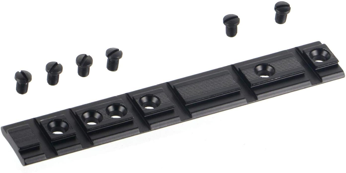 ToopMount Mount Rail 11mm/20mm Dovetail/Picatinny Rail Mount Adapter Mount Base Bracket, Black