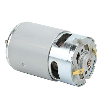RS 550 Micro Motor, DC 12V Brush DC Motor Multipurpose Stable and Reliable Electric Motor for Office Automation Equipment for Hand Drill Electric Screwdriver