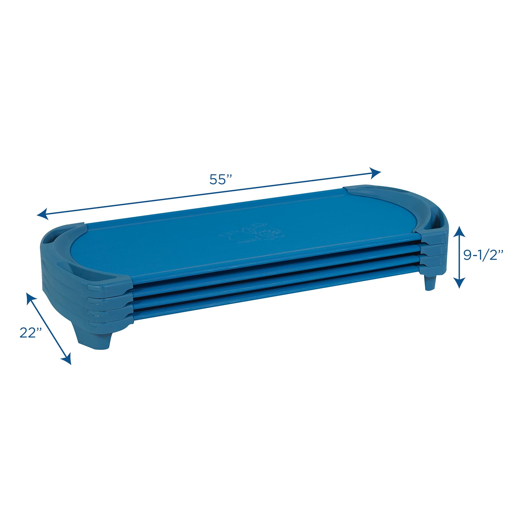 Amazon.co.jp: 午睡用ベッド スペースライン 幼児用 【AR-1】 5台  