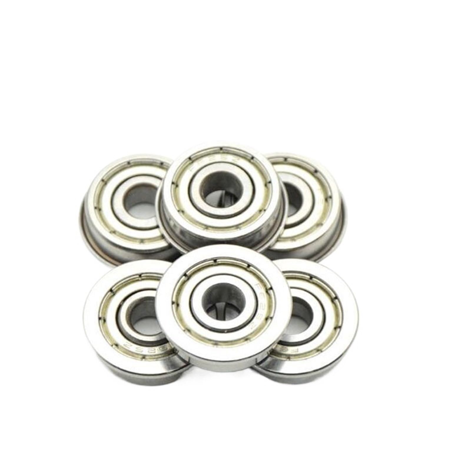 F604ZZ rodamiento con brida de 4x12x4mm ABEC-3 pack de 10 unidades
