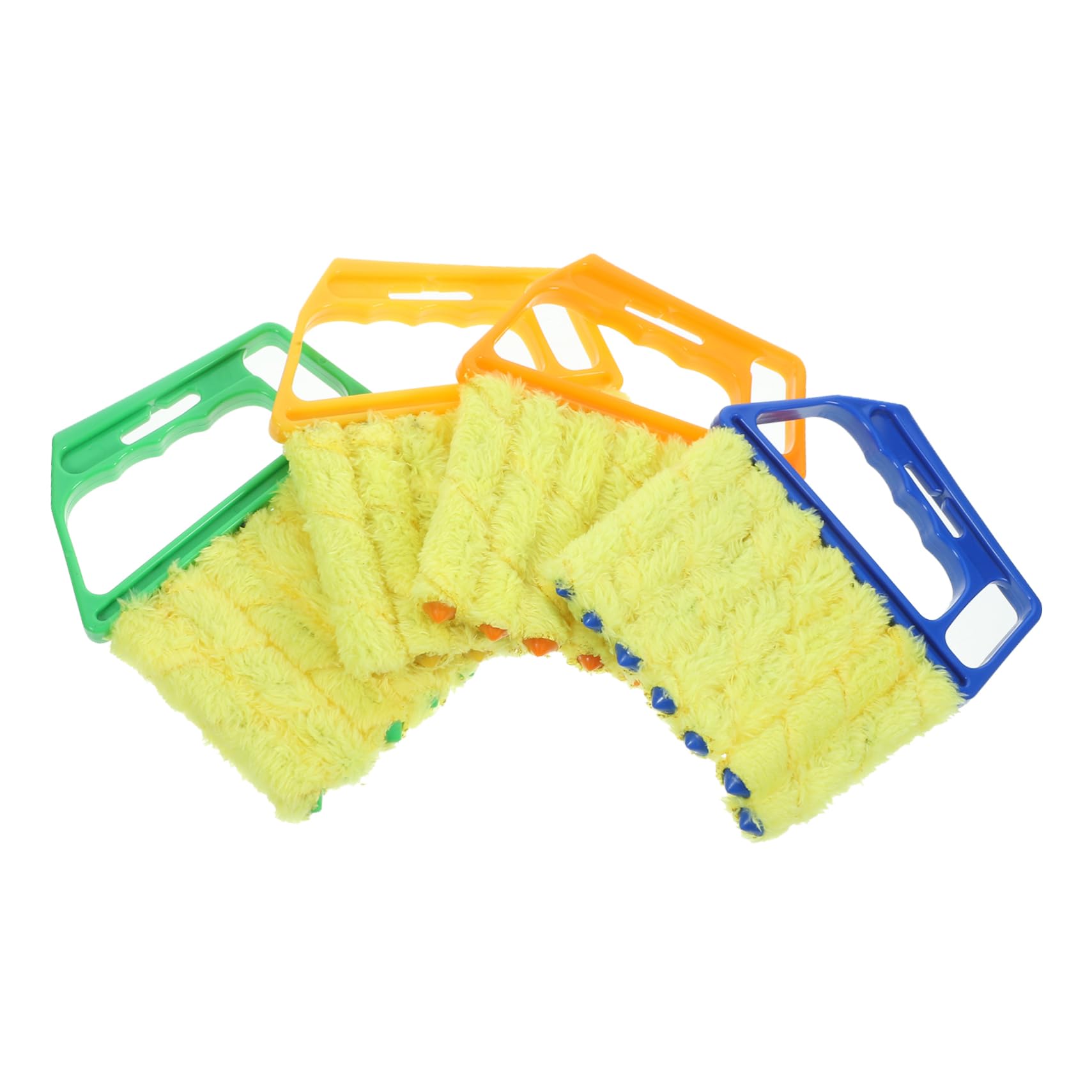 FRCOLOR 20piezas Herramientas De Limpieza para Persianas Duster para Ventanas y Conductos De Aire Cepillo De Limpieza Desmontable y Lavable Vibrantes