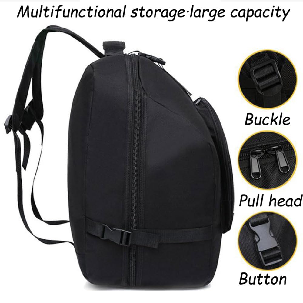 Sac accordéon à Dos en Tissu Oxford pour accordéon Accordéon rembourré Valise Sac à Dos avec Bretelles Sac à Dos pour Accessoires Sac de Transport pour Instrument-Black||80-96 Bass