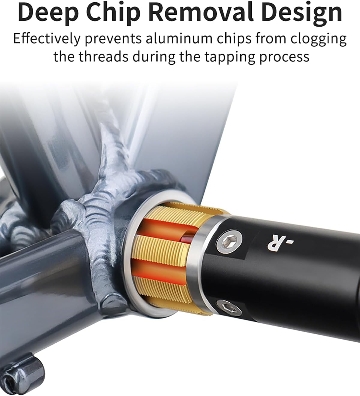 Bottom Bracket Tapping Tool Set Bike Frame Bottom Bracket Tapping Accessories BC1.37 * 24T