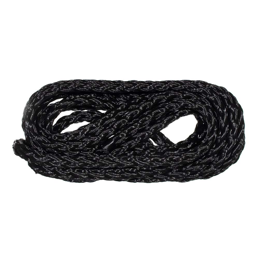 GOLBERG Cuerda de polipropileno trenzado hueco, cuerda de barrera, hidrofóbico, resistente a la humedad y a los productos químicos, entrenamientos de golf, marca de trenes, control de la multitud