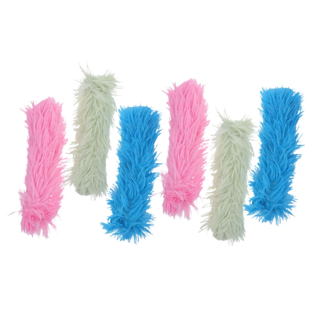 Happyyami 18pièces Jouets Interactifs Cataire pour Chats Coussin Doux avec Herbe à Chat Jouets à Mâcher Fournitures pour Animaux De Compagnie
