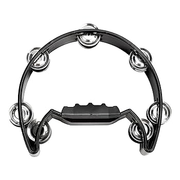 ③ ekko 様 tambourine Amazon.com: Tambourine Double Row Metal Jingles Half Moon
