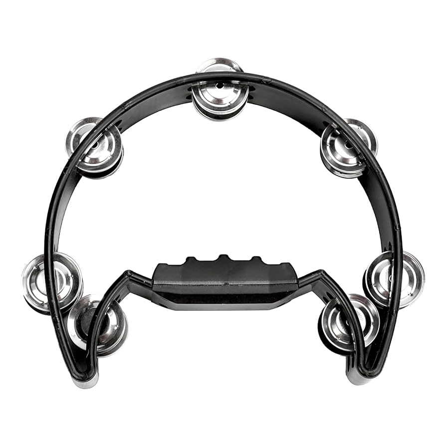 Amazon.com: Soulmate Tambourine Metal Jingles Hand Held